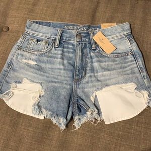 Vintage hi-rise festival American Eagle shorts
